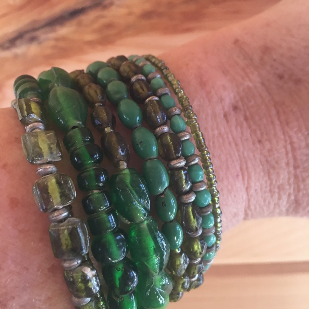 Boho Beaded Wrap Bracelet